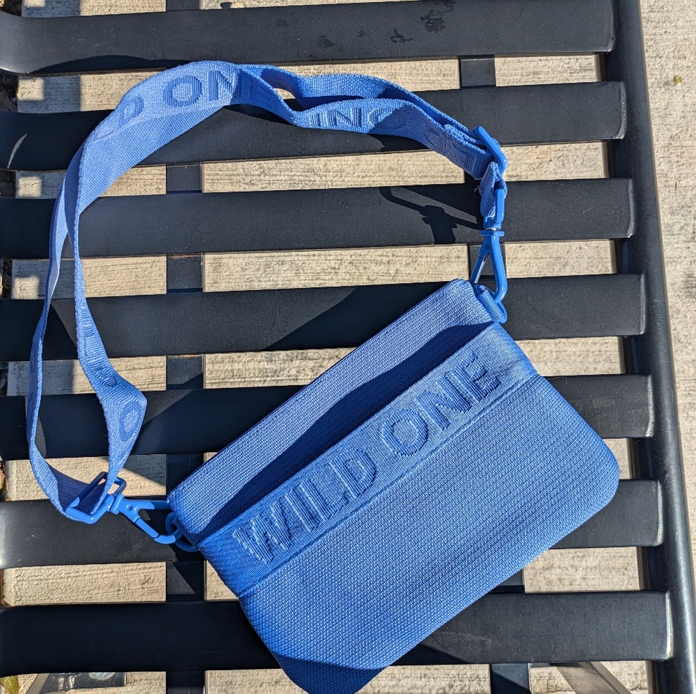 WILD ONE blue Pet Treat Bag